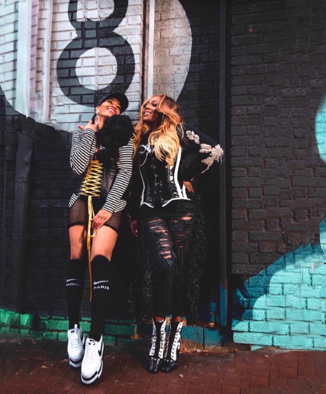 Lil Kim styled by Sankara