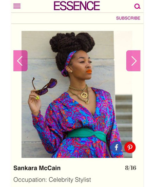 Sankara XT in a bold orange fashion look